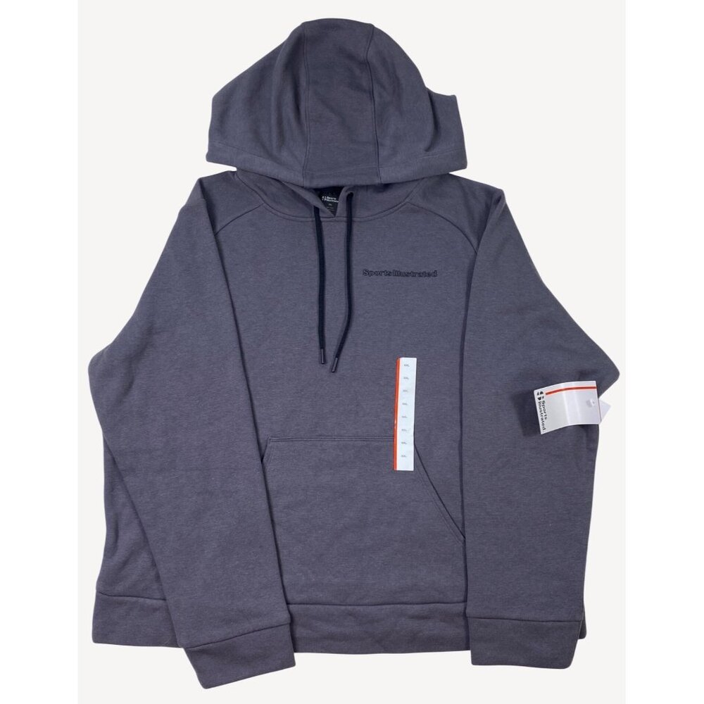 Sports Illustrated Unisex Gray Pullover Hoodie Size XXL